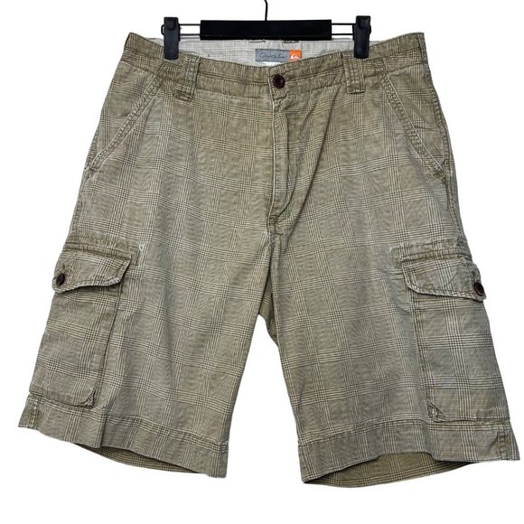 Quiksilver Shorts Quicksilver Mens Cargo Shorts Brown Tan Y2k Mens